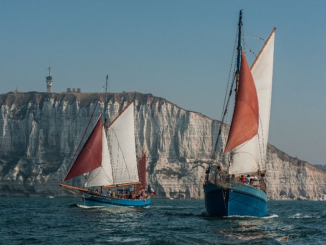 SORTIE EN MER SUR VIEUX GREEMENT - FÉCAMP 