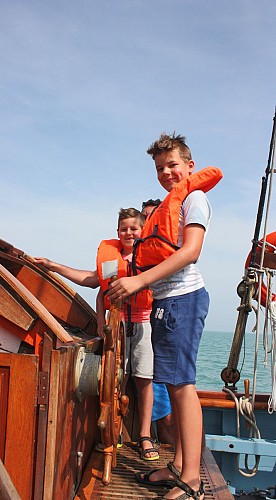 SORTIE EN MER SUR VIEUX GREEMENT - FÉCAMP 