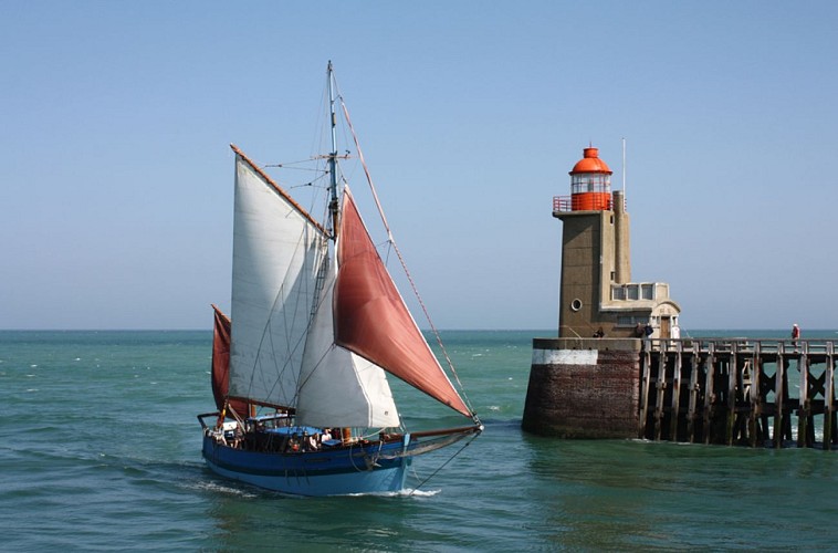 SORTIE EN MER SUR VIEUX GREEMENT - FÉCAMP 