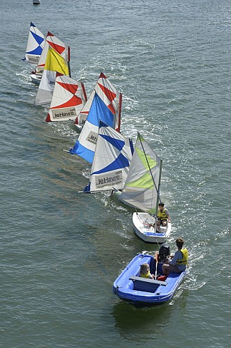 SRH-Optimist sur le bassin