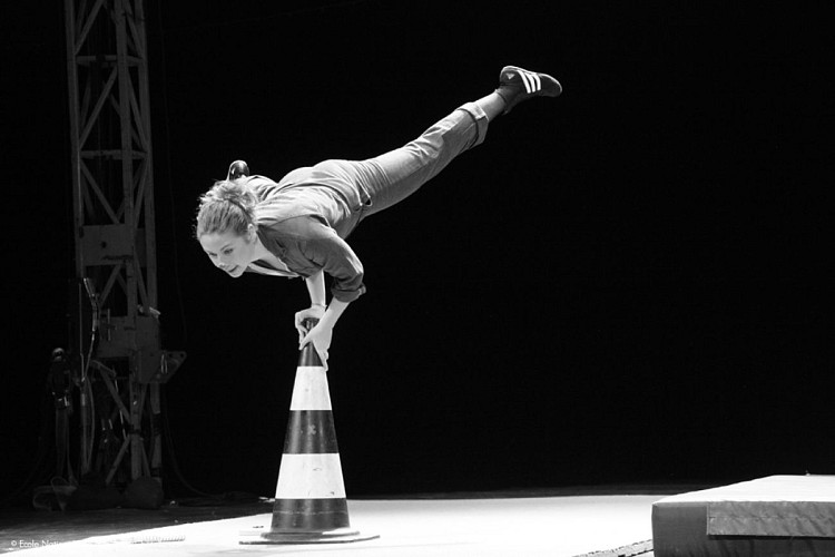 Chapiteau de l'École Nationale de Cirque de Châtellerault