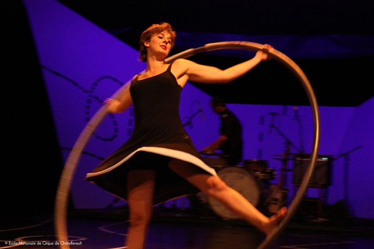 Chapiteau de l'École Nationale de Cirque de Châtellerault