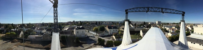 Chapiteau de l'École Nationale de Cirque de Châtellerault