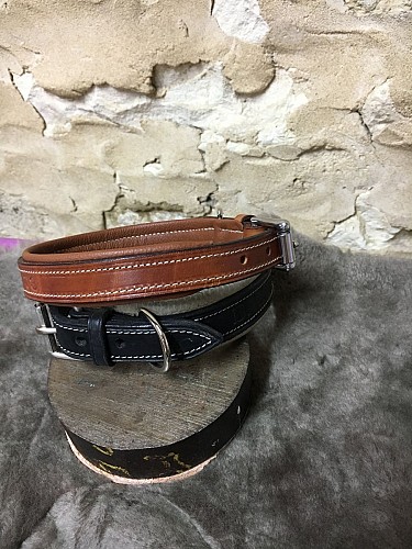 Colliers pour chien Antique Cuir