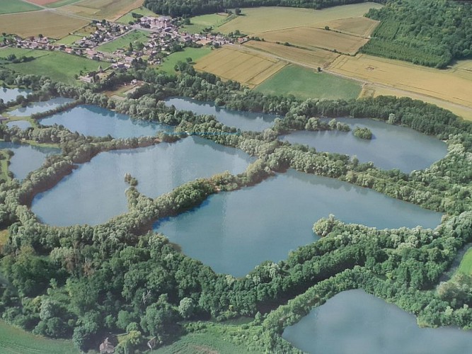 Photo aérienne Le Val Doré