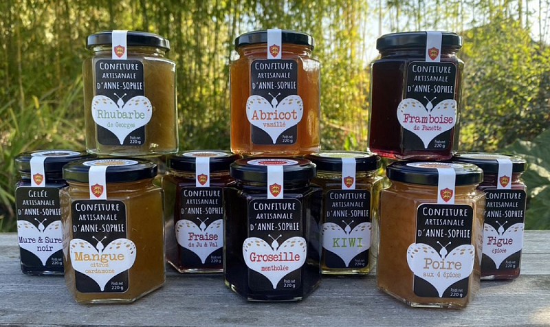 Confiture artisanale d'Anne-Sophie