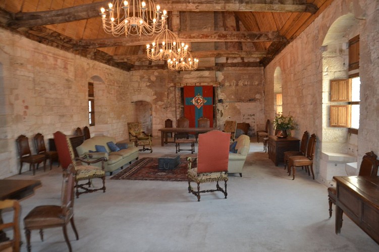 Manoir Agnès Sorel Grande salle du Manoir - Le Mesnil-sous-Jumièges