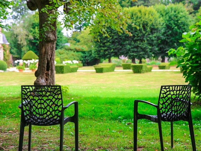 Roseraie du Château de Mesnil-Geoffroy