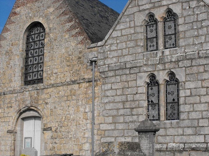 Eglise - Saint Aubin sur Mer (2)