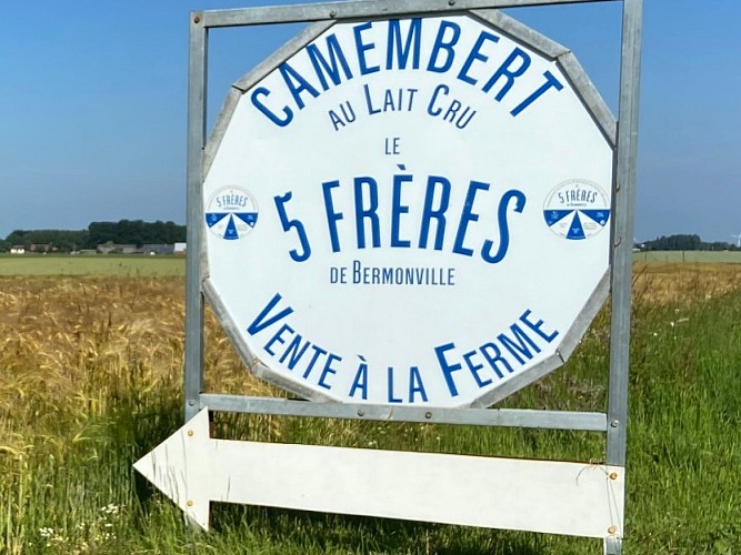 Camembert le 5 frères - Bermonville 