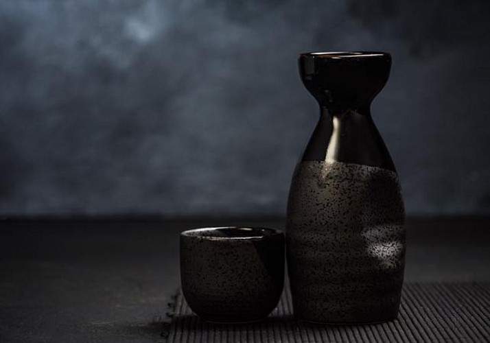 Visite guidée privée autour du saké avec dégustation et croisière à Kyoto