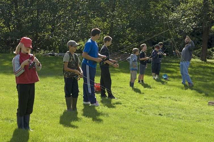 Atelier pêche moulin Fréteix