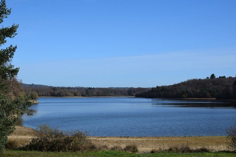 Plan d'eau de Miallet eau