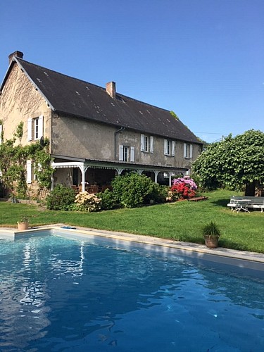 Chambres d'hôtes - 4 pers - 2 ch -Saint-Sulpice le Guérétois