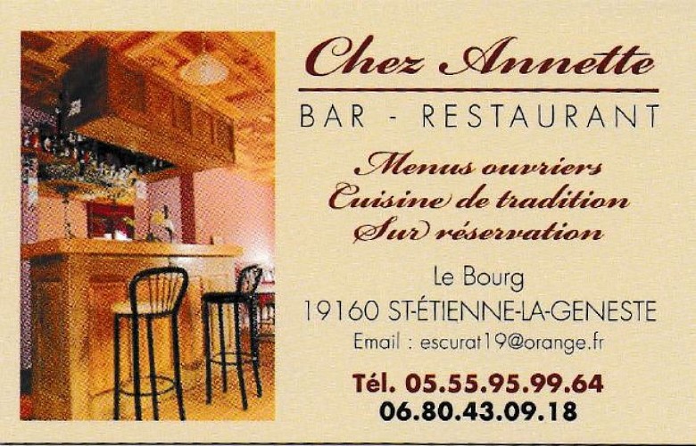 Restaurant 'Chez Annette'