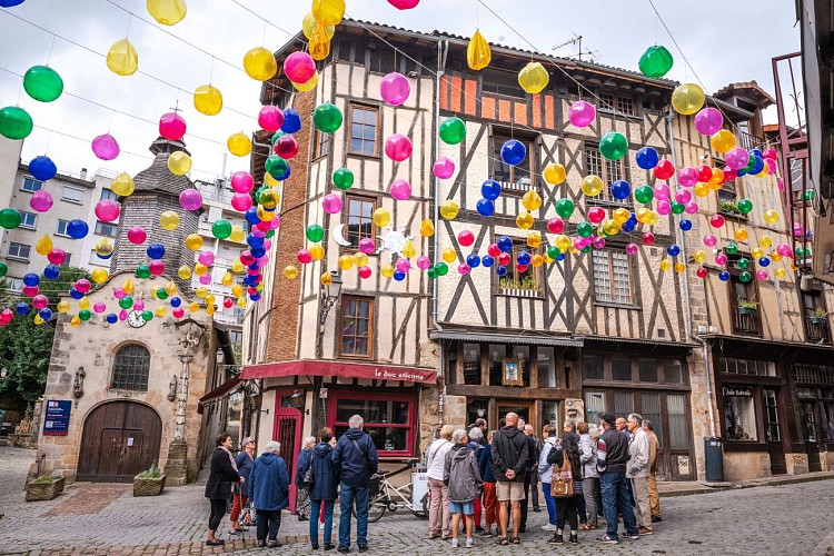 Visite du quartier des Halles et de la Boucherie