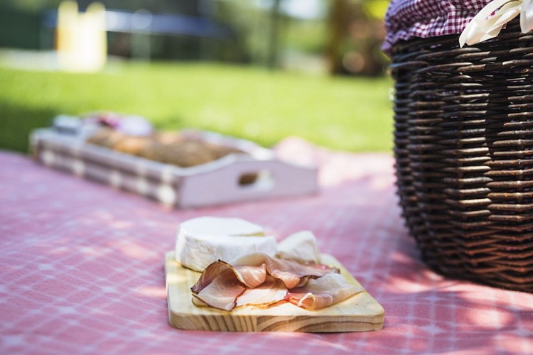 bacon-et-fromage-sur-une-planche-a-decouper-sur-le-drap-du-pique-nique (1)