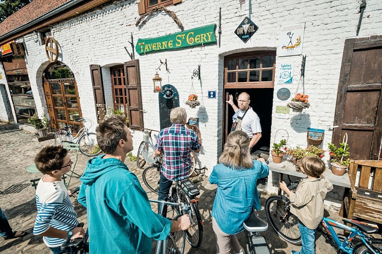 Aubechies - Les Plus Beaux Villages de Wallonie - Taverne Saint-Géry - Bienvenue Vélo