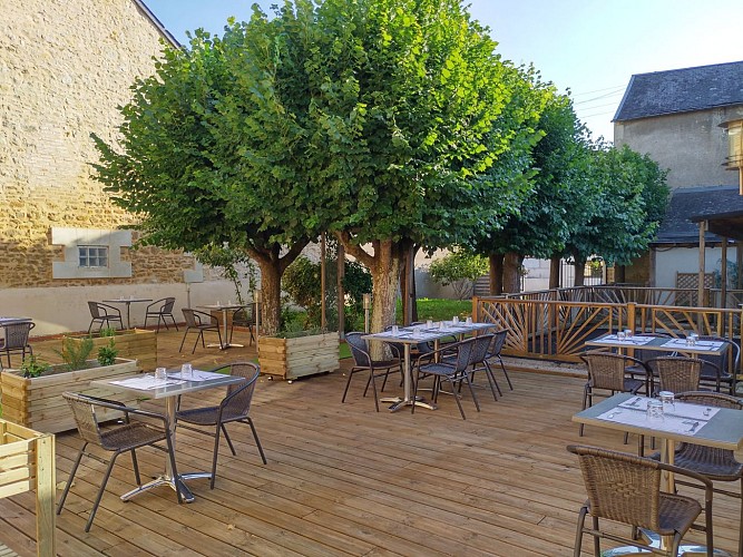 Restaurant jardins des saveurs cuisine traditionnelle Thouars Thouarsais