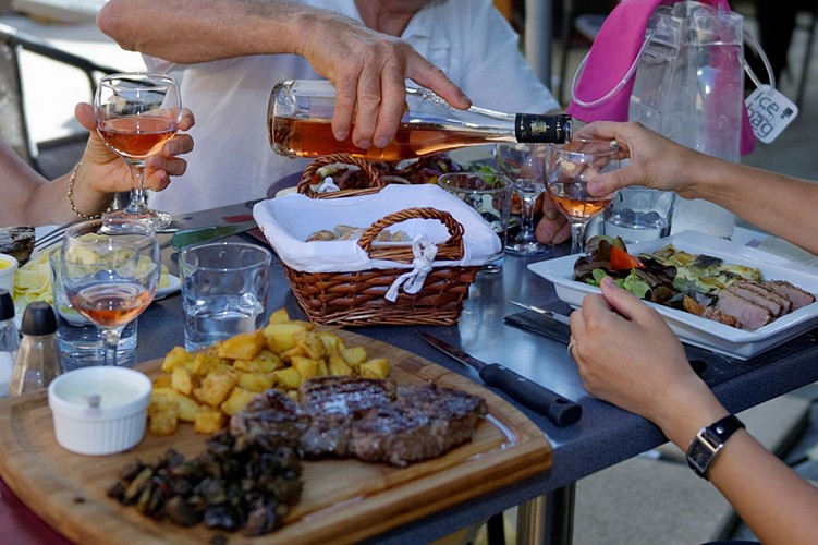 Restaurant jardins des saveurs cuisine traditionnelle Thouars Thouarsais