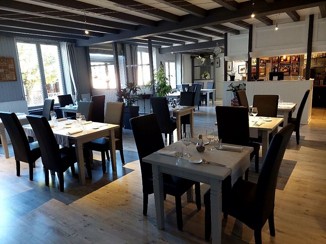 Restaurant jardins des saveurs cuisine traditionnelle Thouars Thouarsais
