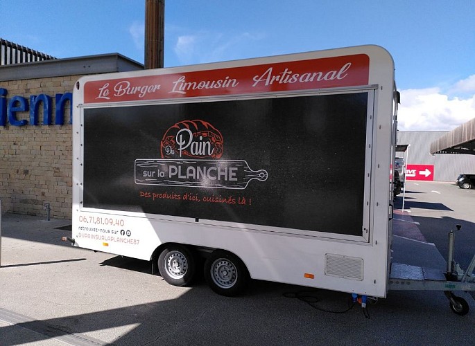 Food truck - burger - Du pain sur la planche