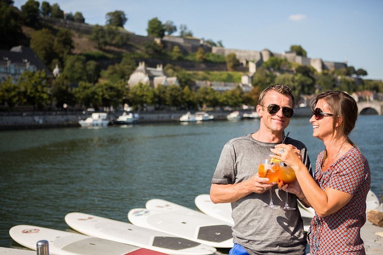 Jambes - Namur - Charlie's Capitainerie - pont - citadelle