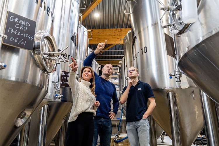 Visite en couple de la brasserie Peak