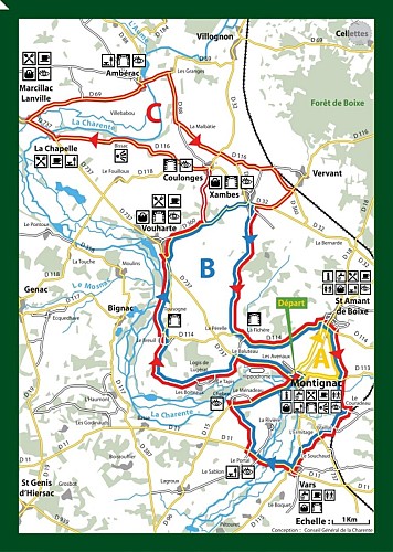 Boucle vélo n° 35 - Montignac