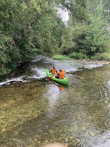 "D'une rive à l'autre" : Location de canoë, paddle