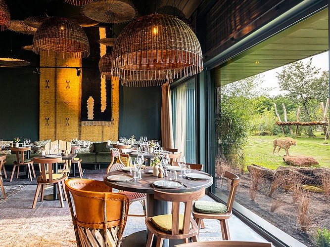 Restaurant_guépards_Safari suite_Zoo de la Flèche