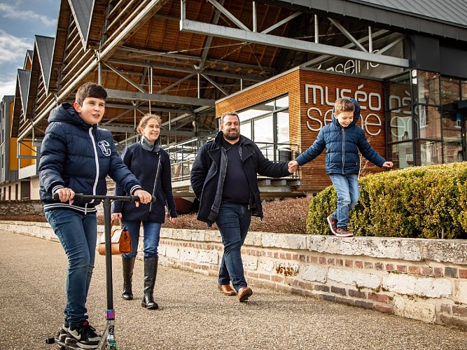 MuseoSeine extérieur Caudebec en Caux Rives en Seine Caux Seine Normandie Tourisme