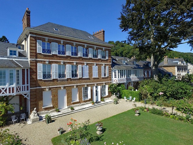 Maison Vacquerie musée Victor Hugo vue extérieure 2 Villequier Caux Seine Normandie Tourisme