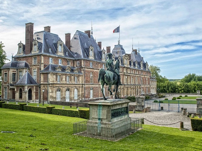 Parc et Jardin à la française du Château d'Eu