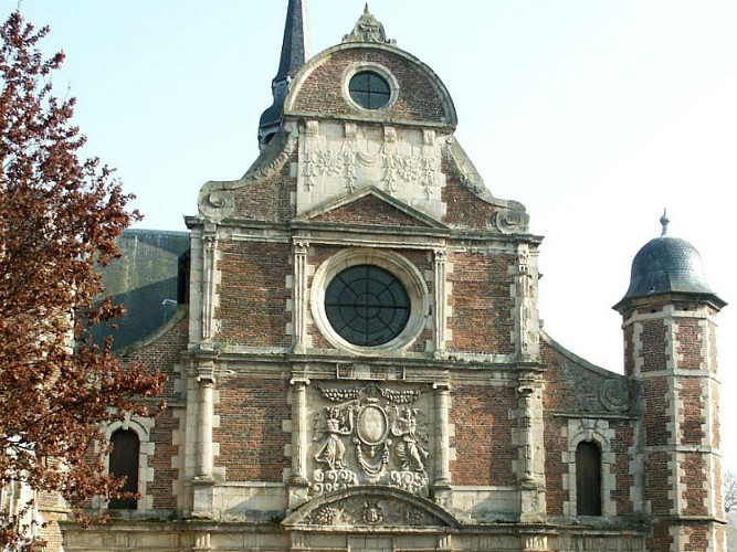 Extérieur chapelle collége jésuites eu