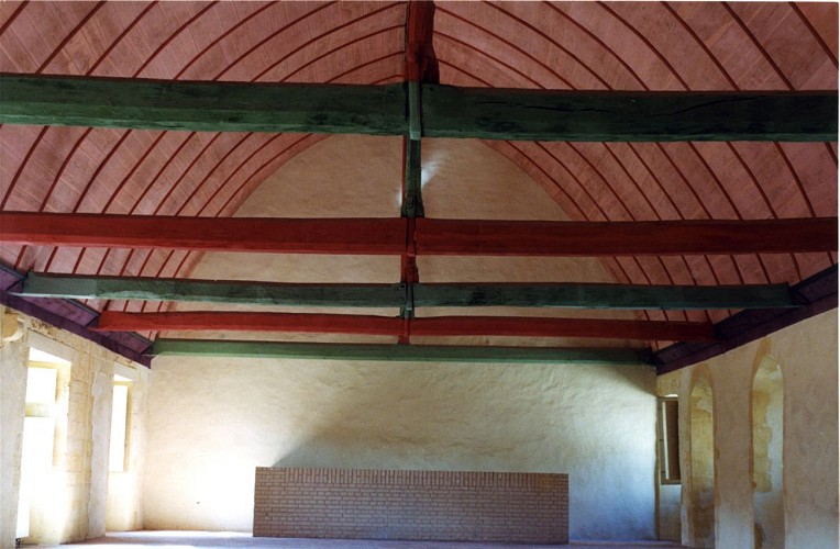 Dortoir du XVIe siècle - abbaye de Montivilliers