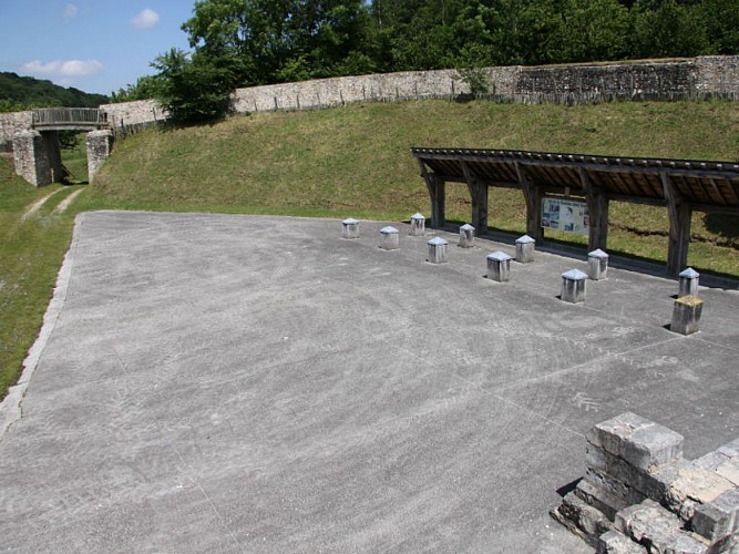 Fontaine-St-Denis - site archeologique