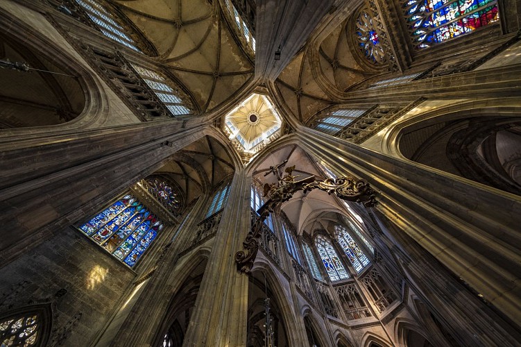 Intérieur église Saint-Maclou