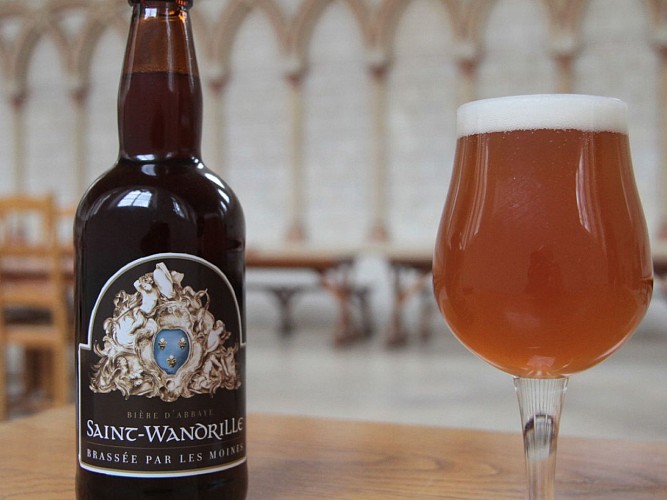 Bière Abbaye de Fontenelle Saint Wandrille Rançon 2(1)