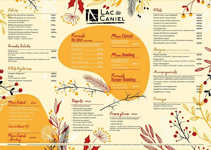 2023-carte menus lac de caniel