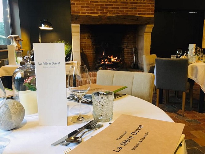Restaurant l'Auberge de la Mère Duval à Auzouville-sur-Saâne
