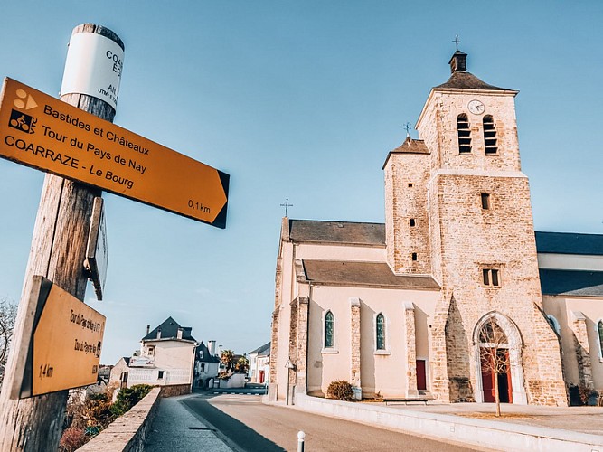 2023 mars hiver église coarraze PLR ©OTCPN Marie Lequesne (7)