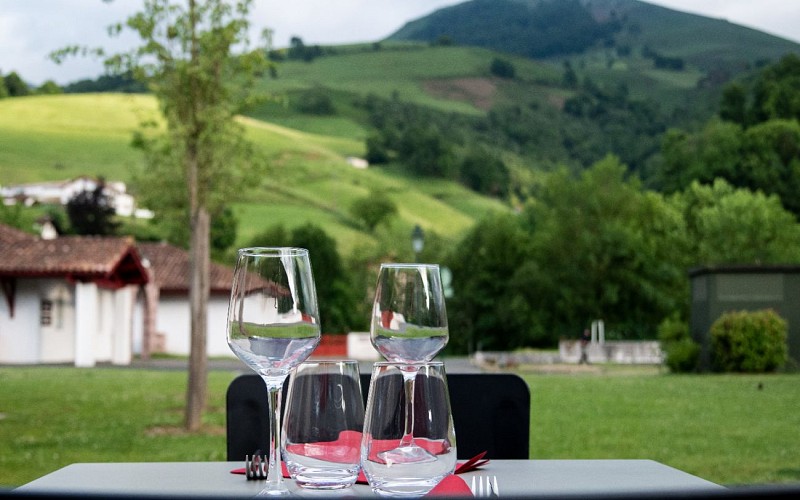 Le Kortxo-Baigorri-terrasse