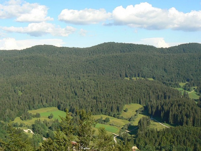 Point de vue de Roche Devant