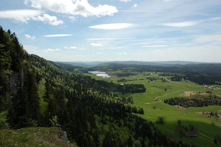 Point de vue depuis Roche Champion 