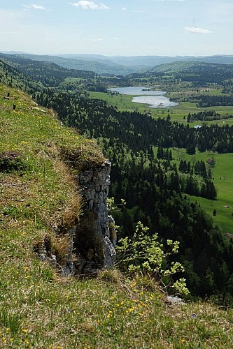 Point de vue depuis Roche Champion 