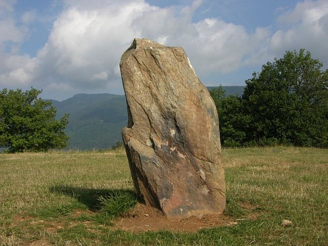 Pierre Dressée Mont Mourex