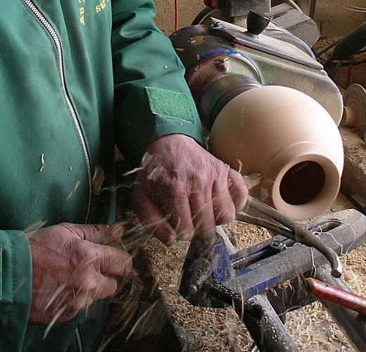 Tournerie sur bois (Bernard Willmann