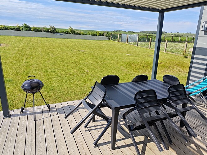 Terrasse chalet Jolie Voile