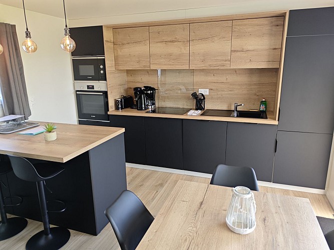 Cuisine chalet Voile Jolie 